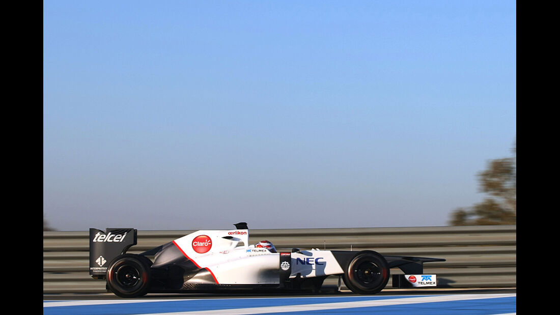Formel 1-Test, Jerez, 10.2.2012, Kamui Kobayashi, Sauber