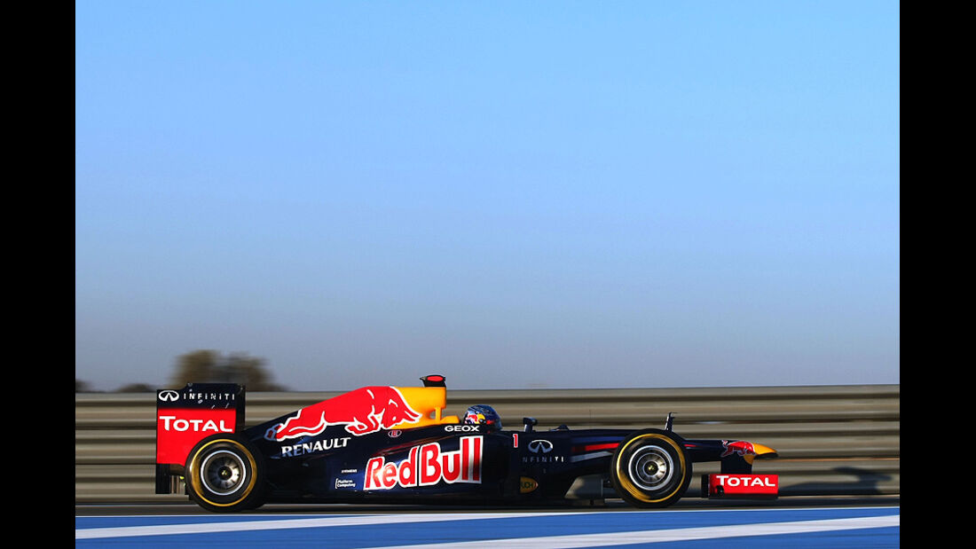 Formel 1-Test, Jerez, 10.2.2012, Sebastian Vettel, Red Bull