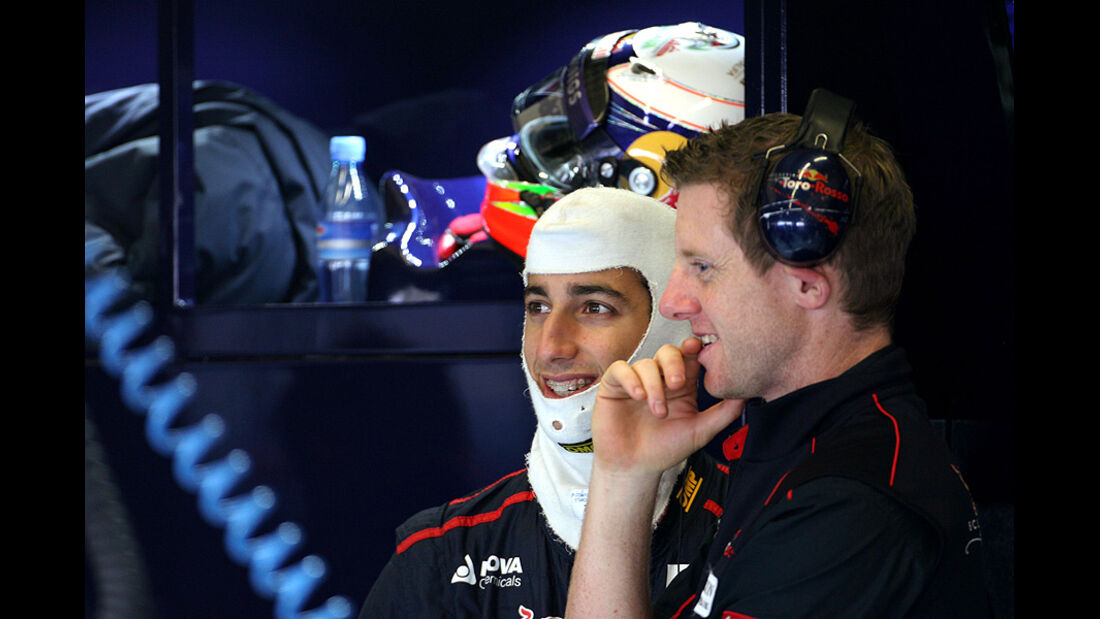Formel 1-Test, Jerez, 7.2.2012, Daniel Ricciardo, Toro Rosso