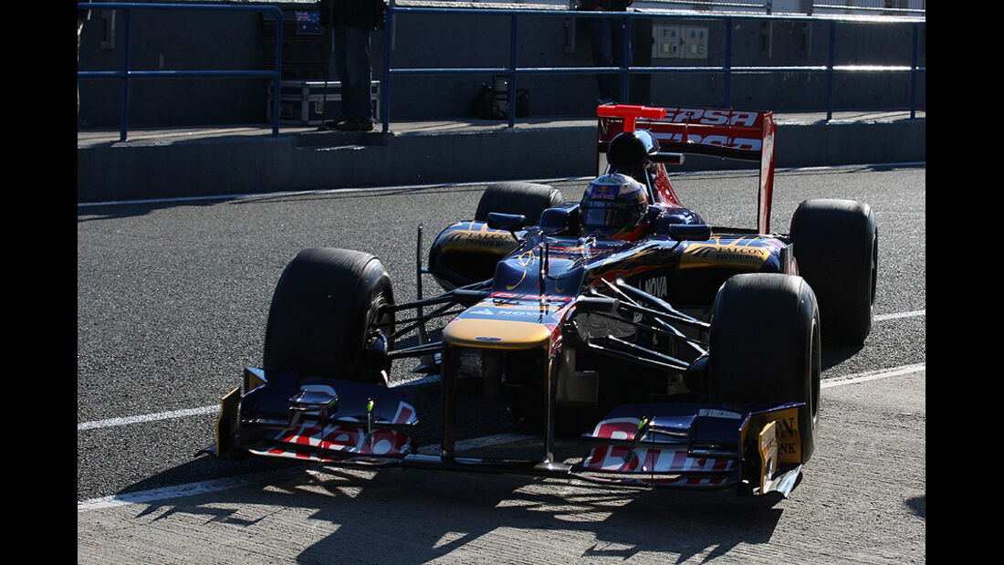 Formel 1-Test, Jerez, 7.2.2012, Daniel Ricciardo, Toro Rosso