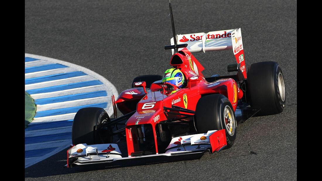 Formel 1-Test, Jerez, 7.2.2012, Felipe Massa, Ferrari