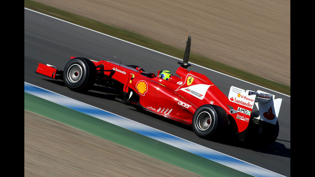 Formel 1-Test, Jerez, 7.2.2012, Felipe Massa, Ferrari