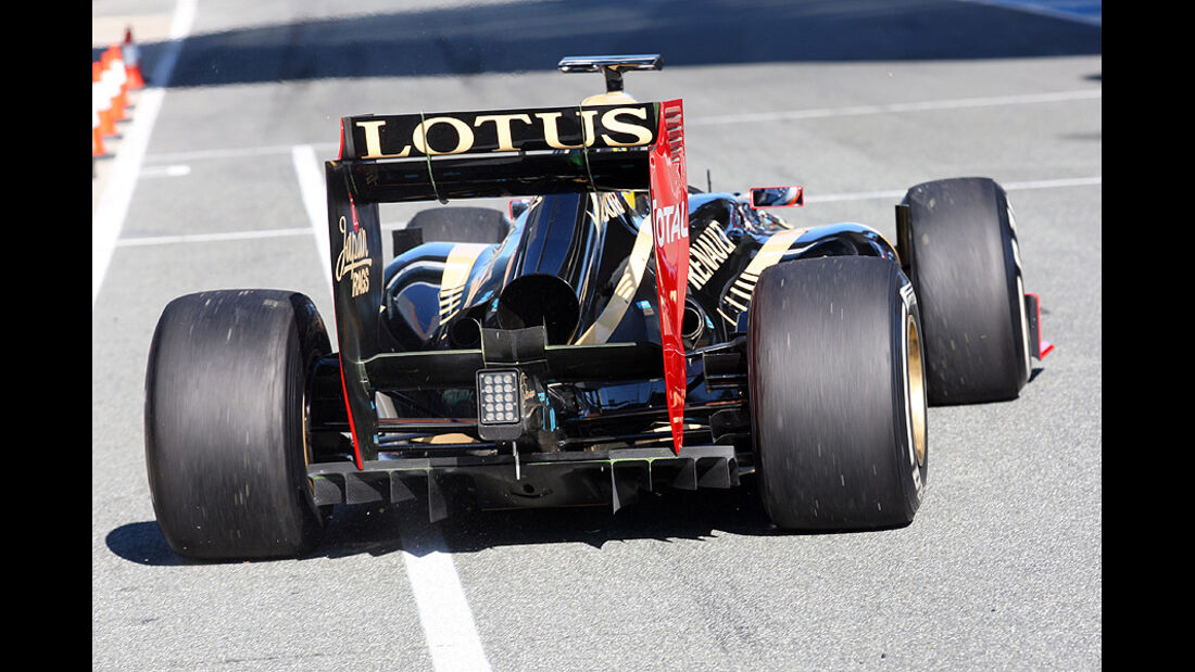 Formel 1-Test, Jerez, 7.2.2012, Kimi Raikkonen, Lotus Renault GP
