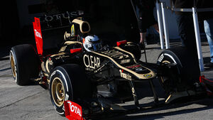 Formel 1-Test, Jerez, 7.2.2012, Kimi Raikkonen, Lotus Renault GP