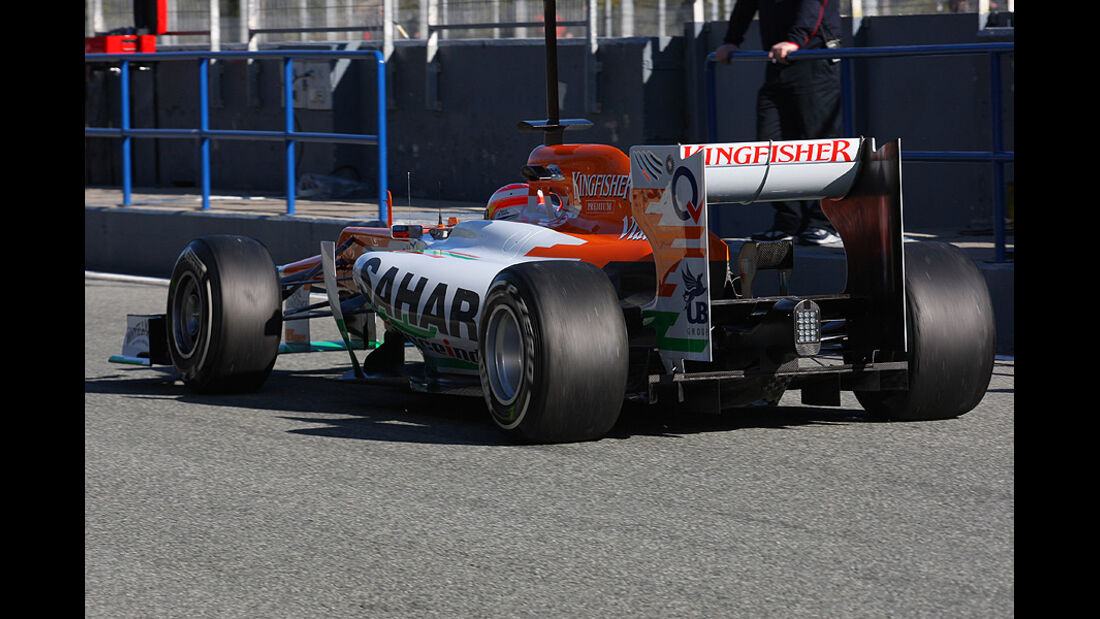 Formel 1-Test, Jerez, 7.2.2012, Paul di Resta - Force India