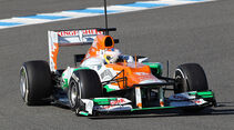 Formel 1-Test, Jerez, 7.2.2012, Paul di Resta, Force India