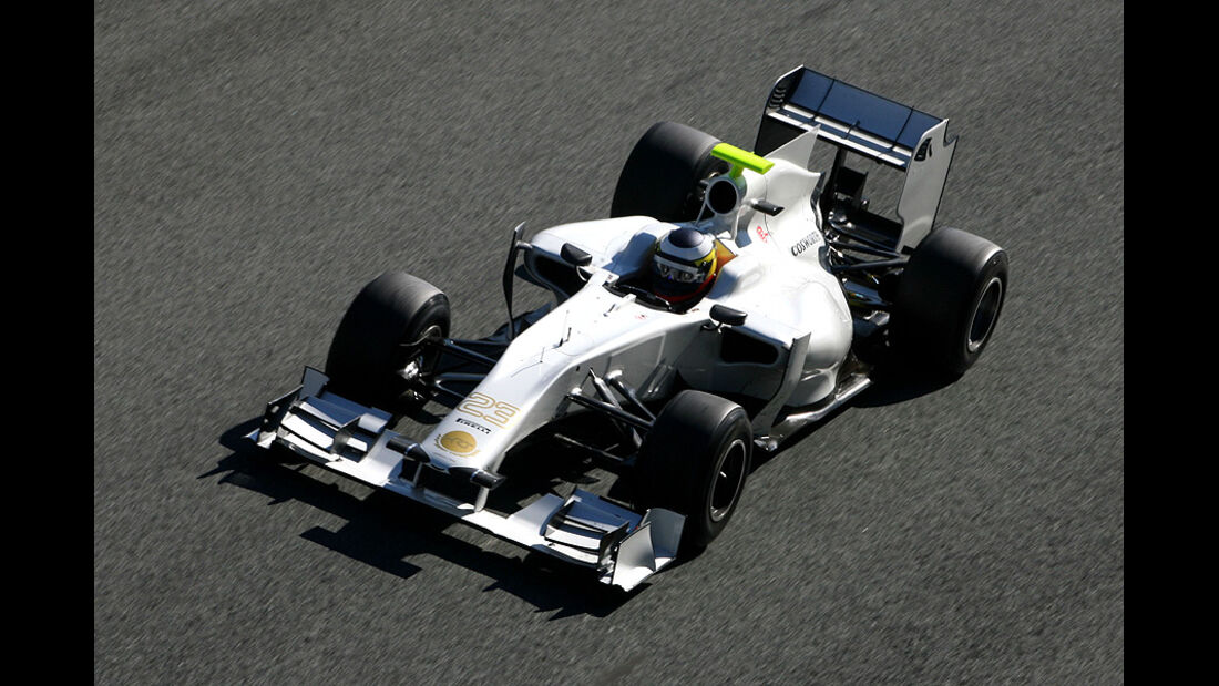 Formel 1-Test, Jerez, 7.2.2012, Pedro de la Rosa, HRT