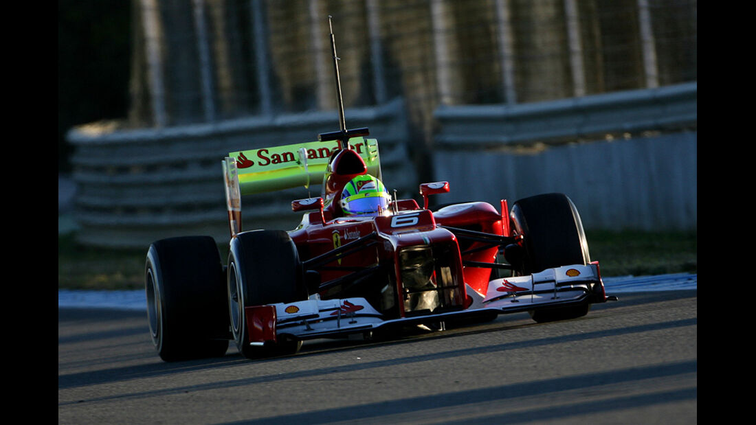 Formel 1-Test, Jerez, 8.2.2012, Felipe Massa, Ferrari