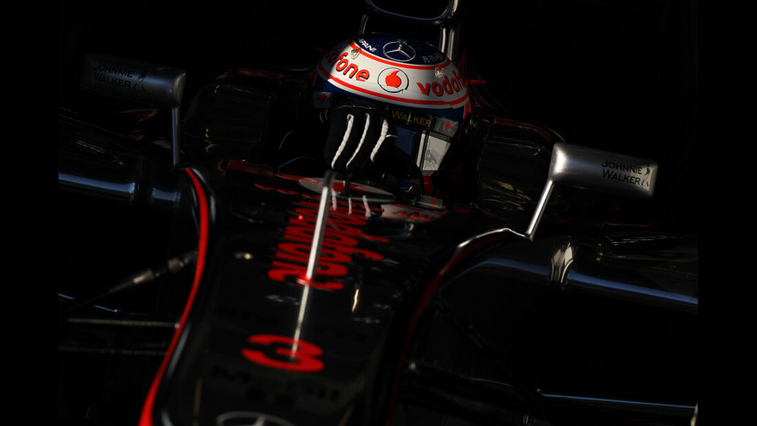 Formel 1-Test, Jerez, 8.2.2012, Jenson Button, McLaren