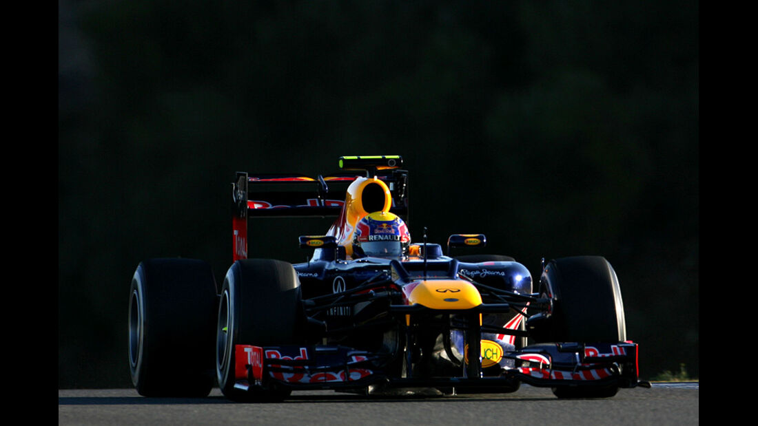 Formel 1-Test, Jerez, 8.2.2012, Mark Webber, Red Bull