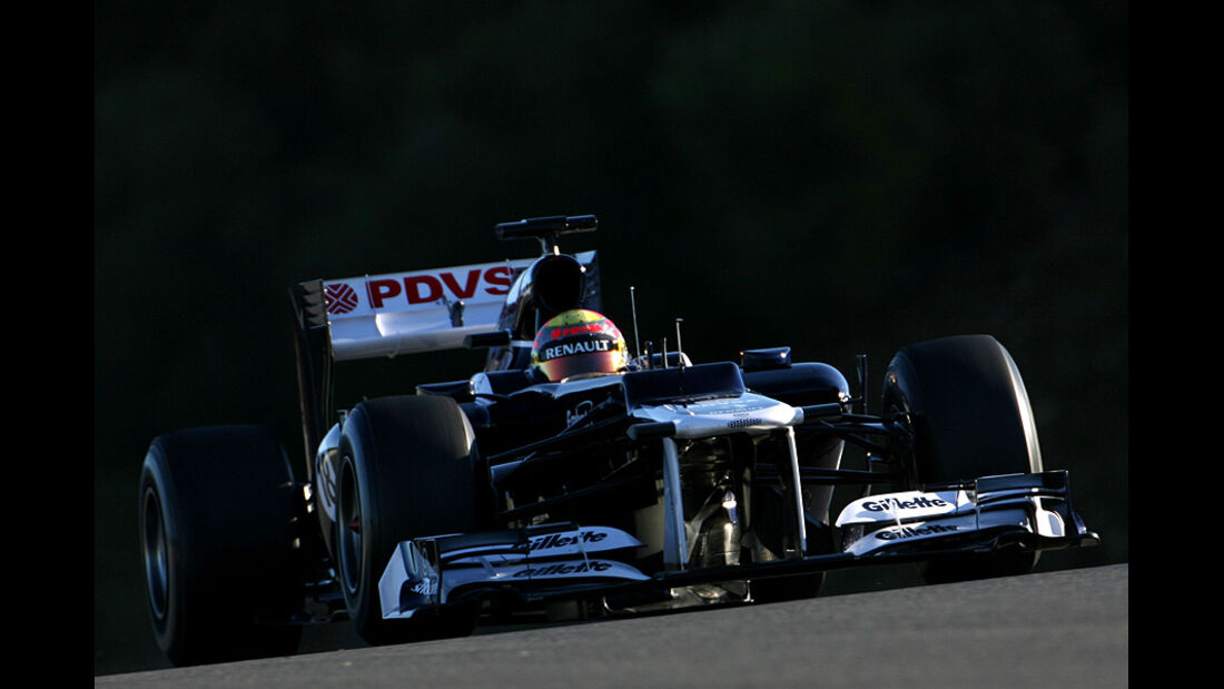 Formel 1-Test, Jerez, 8.2.2012, Pastor Maldonado, Williams