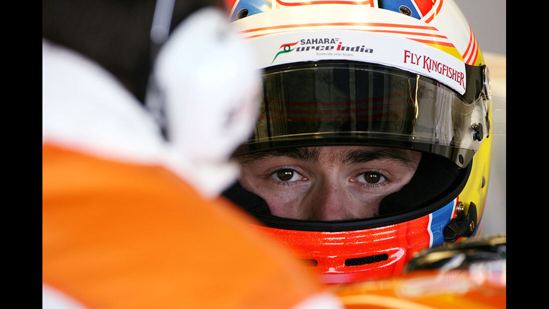 Formel 1-Test, Jerez, 8.2.2012, Paul di Resta, Force India