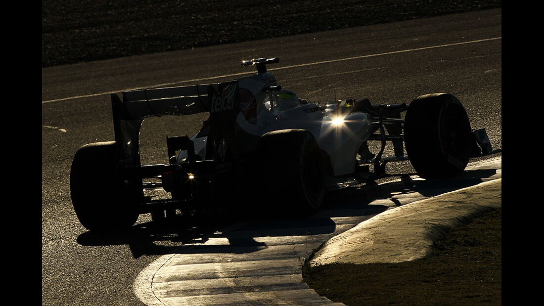 Formel 1-Test, Jerez, 8.2.2012, Pedro de la Rosa, HRT