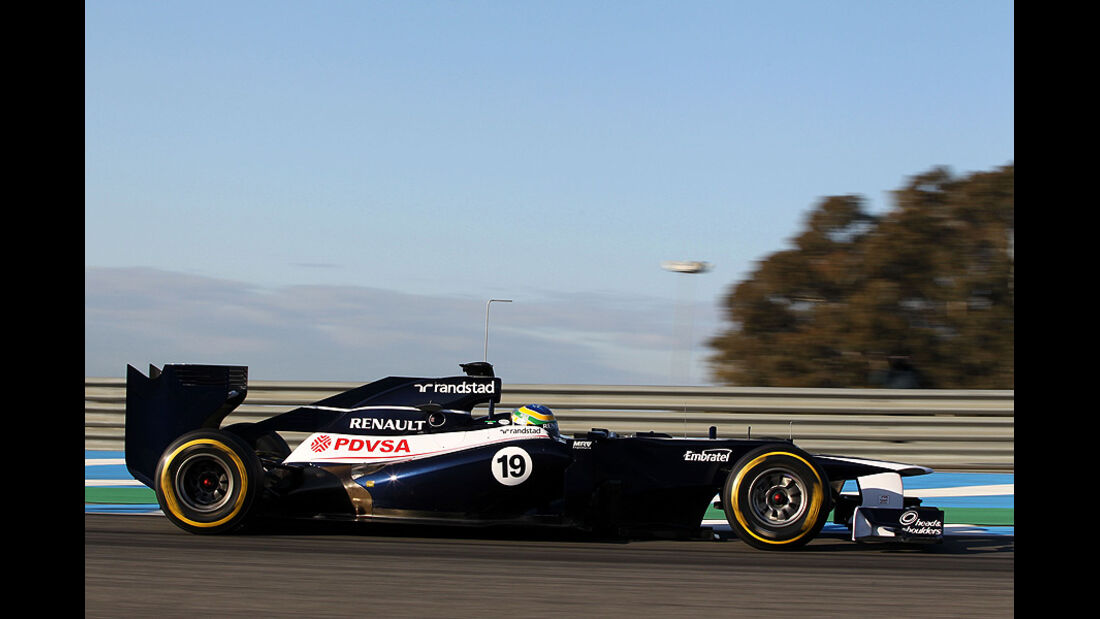 Formel 1-Test, Jerez, 9.2.2012, Bruno Senna, Williams