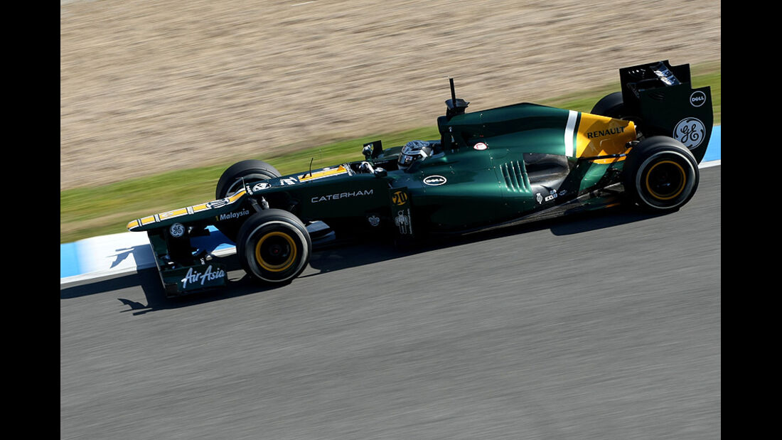 Formel 1-Test, Jerez, 9.2.2012, Giedo van der Garde, Caterham
