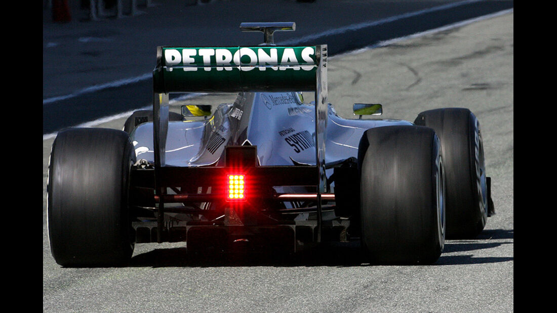 Formel 1-Test, Jerez, 9.2.2012, Nico Rosberg, Mercedes GP