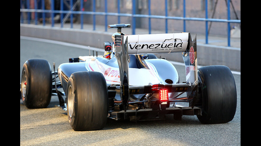 Formel 1 Test, Jerez, Tag 1, Williams, Pastor Maldonado
