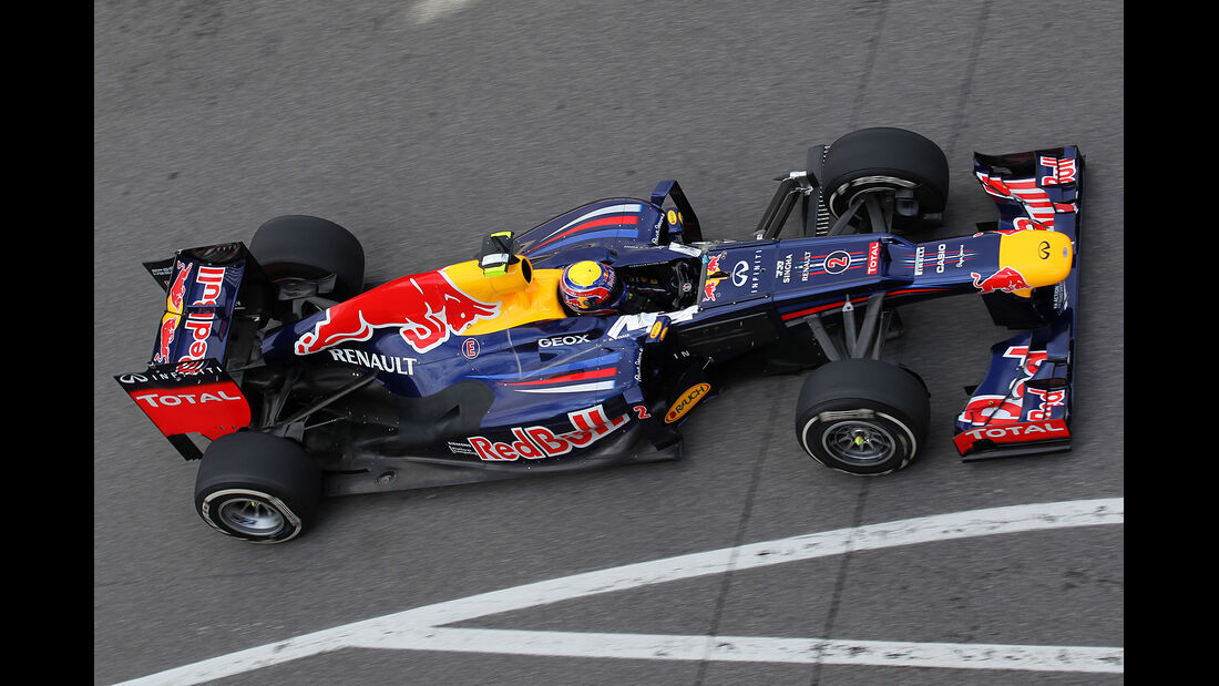 Formel 1-Test, Mugello, 02.05.2012, Mark Webber, Red Bull