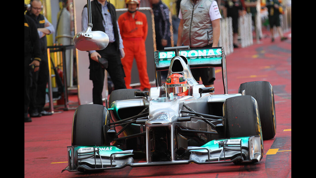 Formel 1-Test, Mugello, 02.05.2012, Michael Schumacher, Mercedes GP