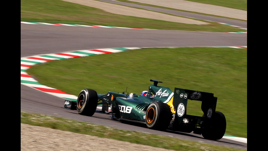 Formel 1-Test, Mugello, 02.05.2012, Vitaly Petrov, Caterham
