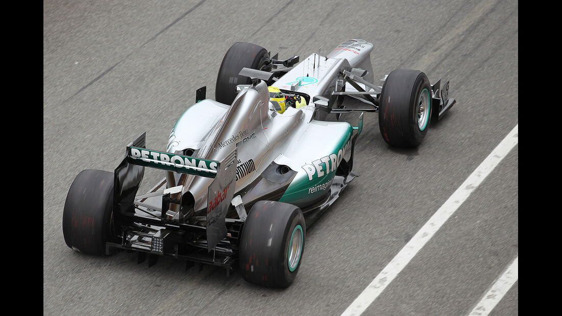 Formel 1-Test, Mugello, 03.05.2012, Nico Rosberg, Mercedes GP
