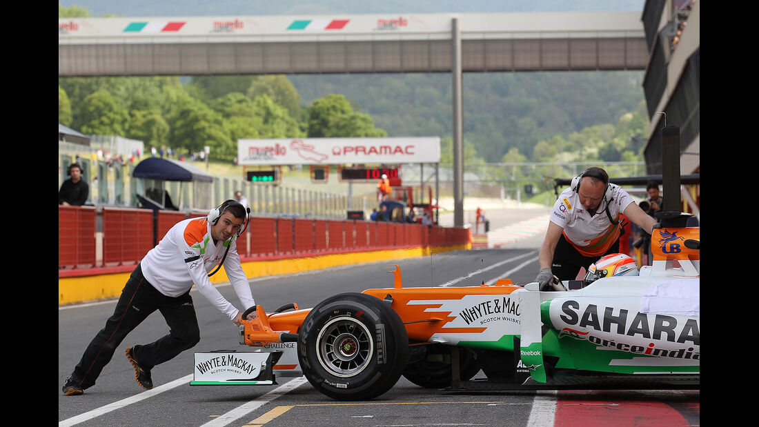 Formel 1-Test, Mugello, 03.05.2012, Paul di Resta, Force India