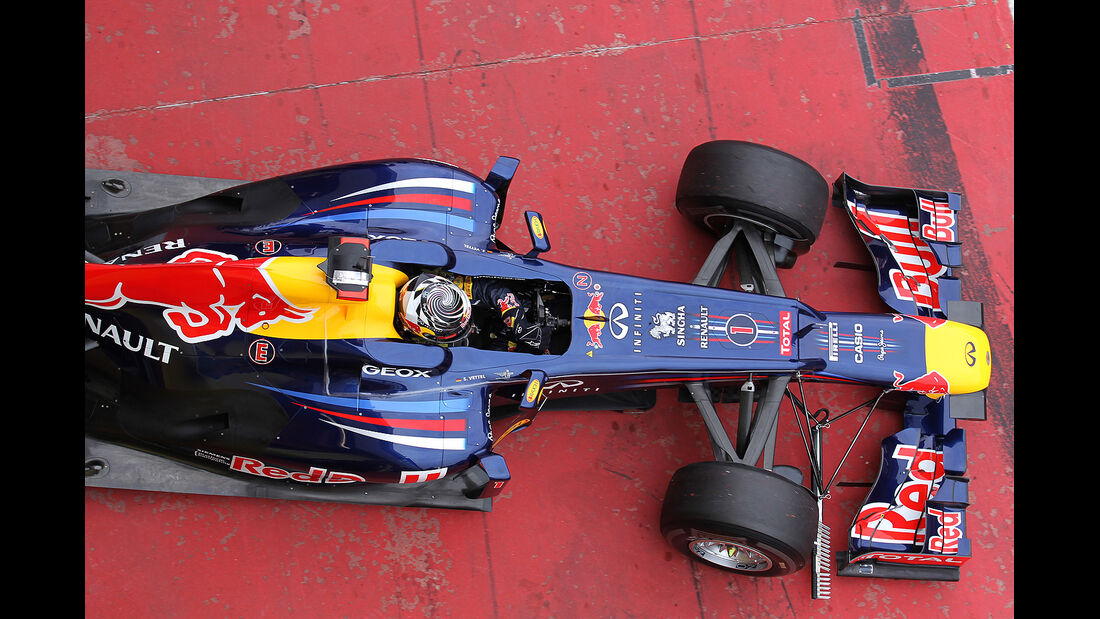 Formel 1-Test, Mugello, 03.05.2012, Sebastian Vettel, Red Bull