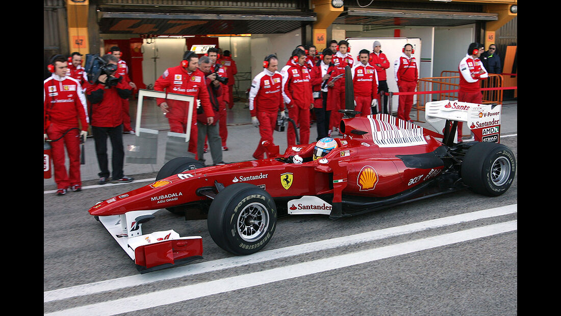 Formel 1-Test Valencia 2010