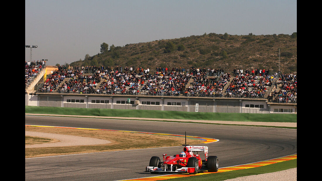 Formel 1-Test Valencia 2010