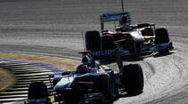 Formel 1 Testfahrten Valencia Tag 2