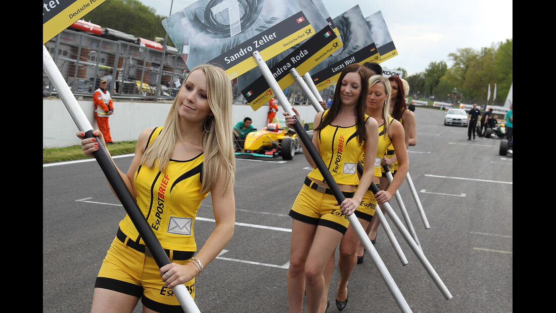 Formel 3 Brands Hatch 2012, Grid Girl