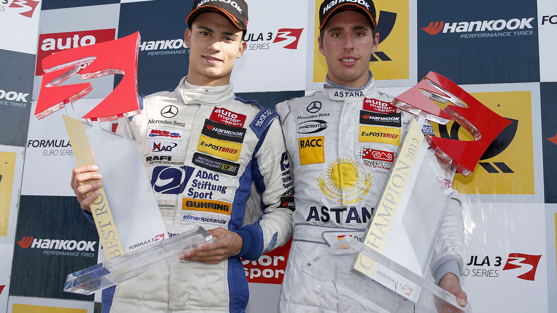 Formel 3 Hockenheimring II 2012, Daniel Juncadella, Pascal Wehrlein