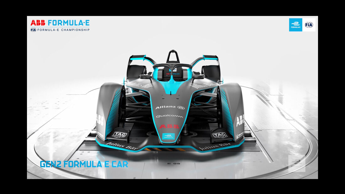 Formel E-Auto - Generation 2 - 2018