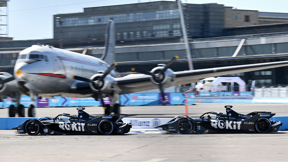 Formel E - Berlin 2022 - Edoardo Mortara (Venturi-Mercedes) - Lucas di Grassi (Venturi-Mercedes)
