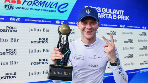 Formel E - Jakarta 2023 - Maximilian Günther - Maserati-DS