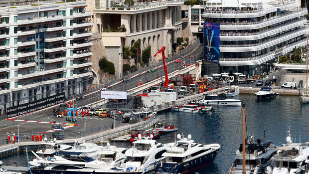 Formel E - Monaco 2022 - Action - Hafenschikane