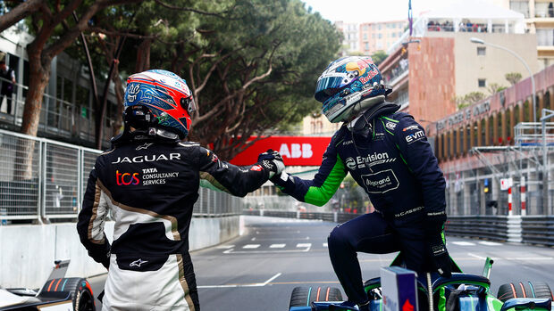 Formel E - Monaco 2023 - Mitch Evans - Jaguar - Nick Cassidy - Envision-Jaguar