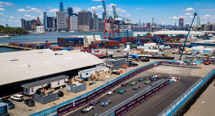 Formel E - New York 2017 - Elektrorennwagen