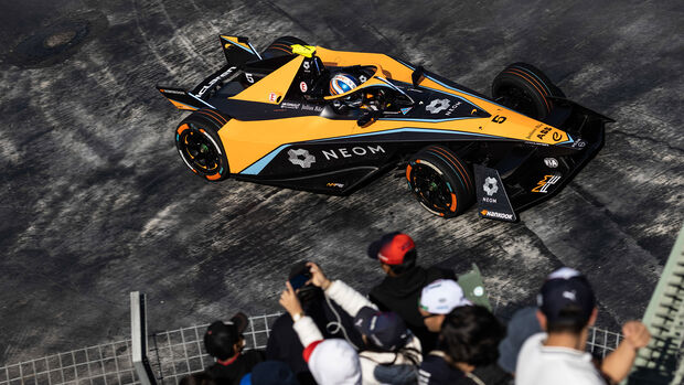 Formel-E-Saison 2023 - Mexiko - Gen3 - McLaren / Nissan - Jake Hughes (#5)