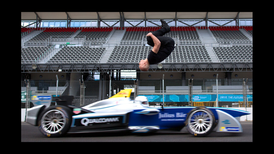 Formel E - Stunt - Salto - 2016