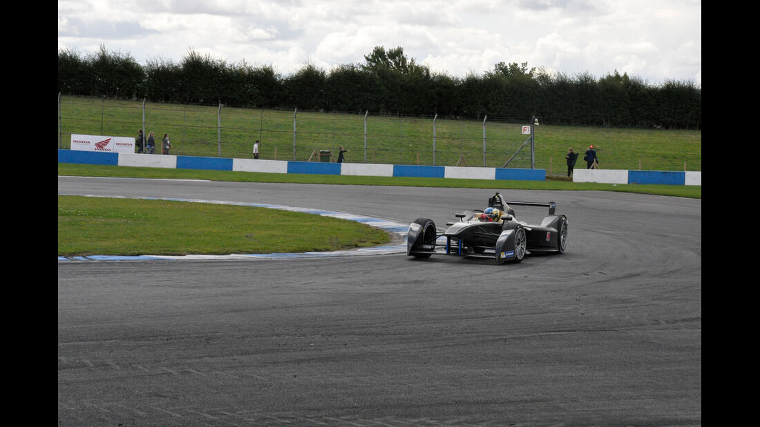 Formel E - Testfahrten - Donington - 19.08.2014 