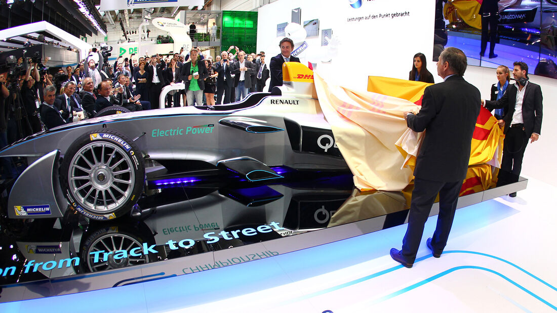 Formel E Vorstellung 2013 IAA Formula E