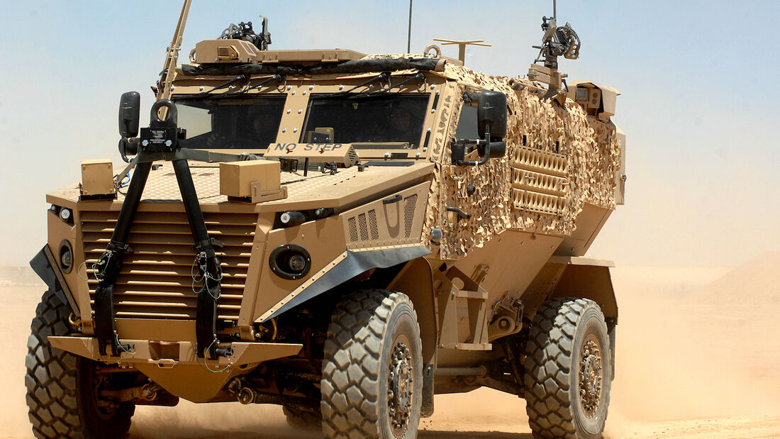 Foxhound Patrol Vehicle in Afghanistan
