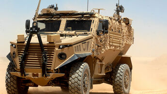 Foxhound Patrol Vehicle in Afghanistan