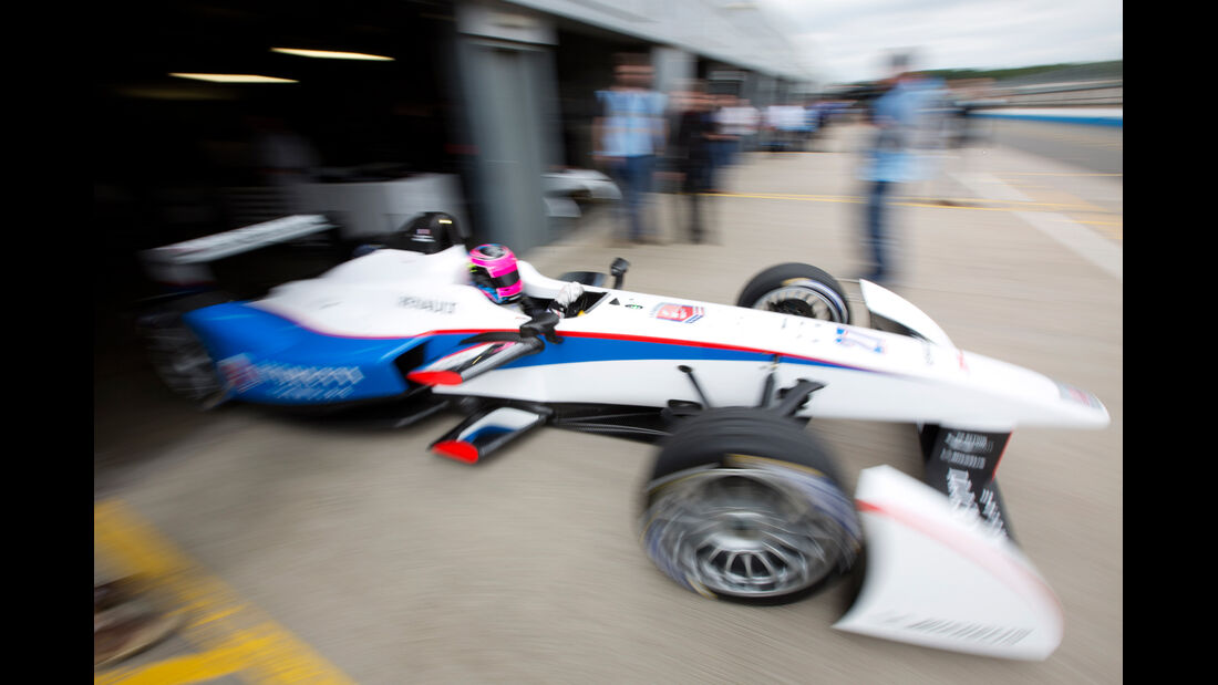 Franck Montagny - Formel E-Test - Donington - 07/2014