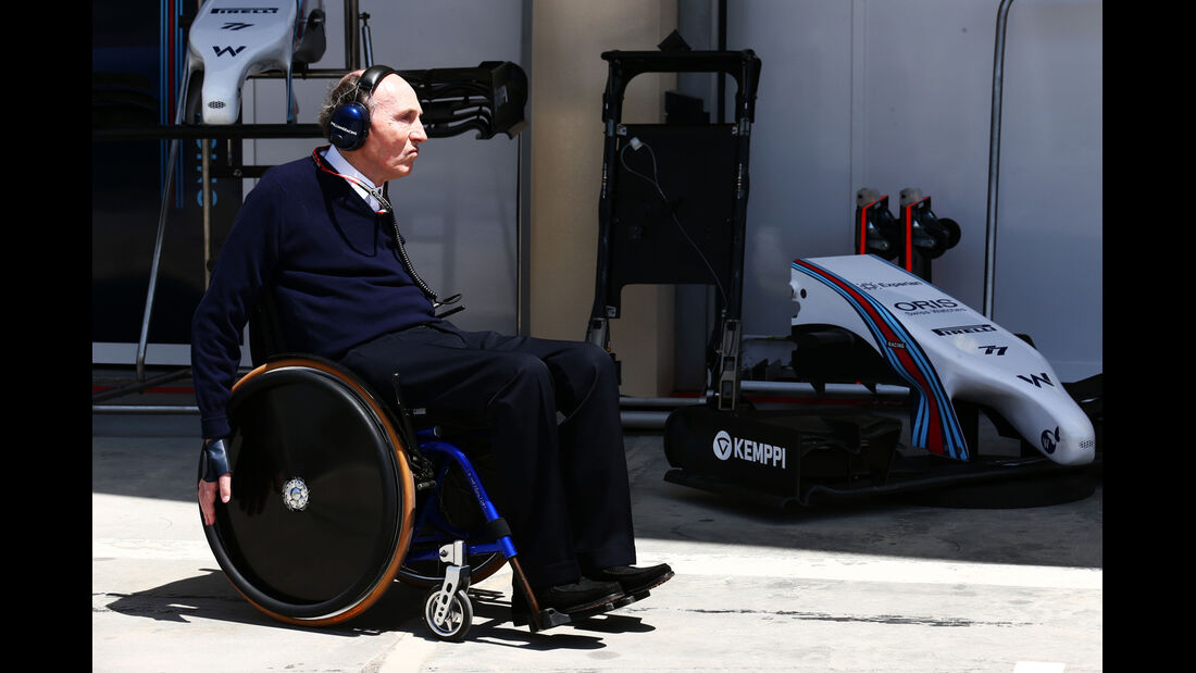 Frank Williams - Formel 1 - GP Bahrain - Sakhir - 5. April 2014