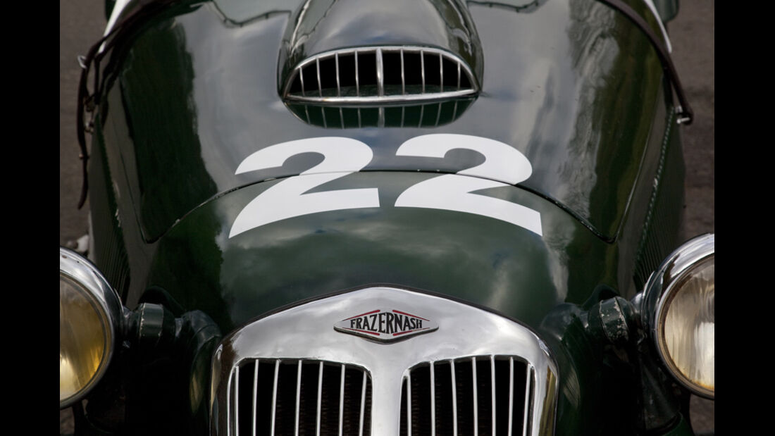 Frazer Nash Le Mans Replica, Front, Kühlergrill