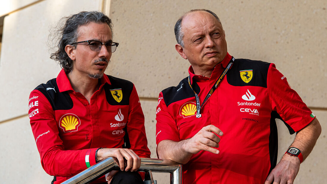 Frederic Vasseur & Laurent Mekies - Ferrari - 2023