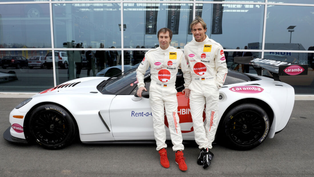 Frentzen und Hannawald - GT Masters 2011