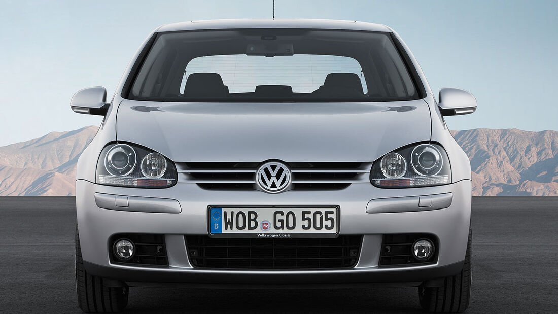 Frontansicht VW Golf 